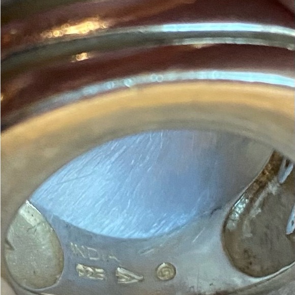 ☘️Silpada Designer Sterling Silver 925 Heavy Wide Triple Band Ring - Picture 4 of 5